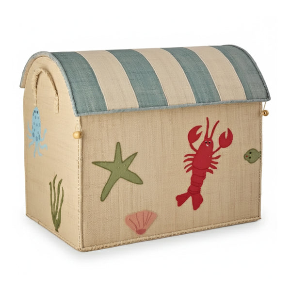 Rice Opbevaringskurv, Ocean - Stor