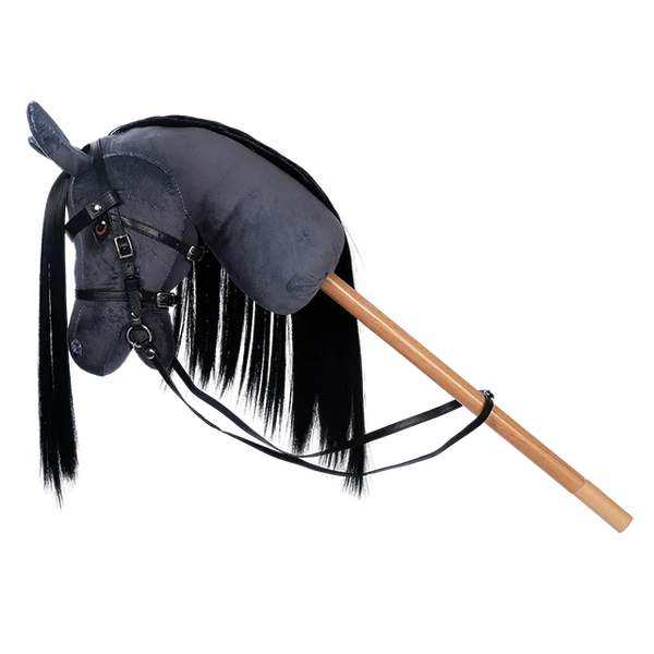 by Astrup Kæphest Blaze, grå/sort