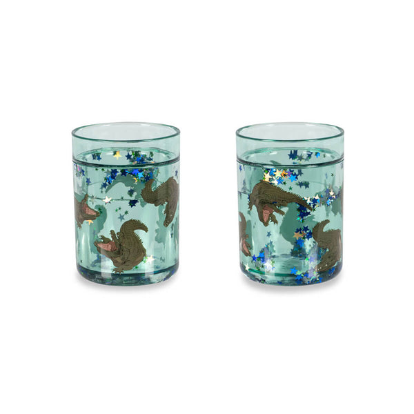 Konges Sløjd 2-Pak Glitter Kop, Crocodile