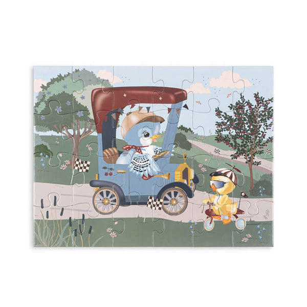 Konges Sløjd Birdie Puslespil - Car Birdie
