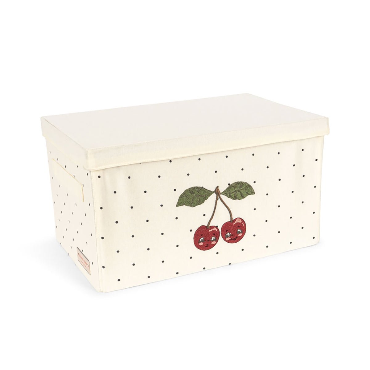 Konges Sløjd Opbevaringskurv, Stor - Cherry