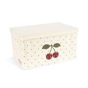 Konges Sløjd Opbevaringskurv, Stor - Cherry