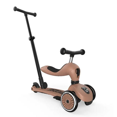 Scoot and Ride Highway Kick 1 Push & Go, Mocha