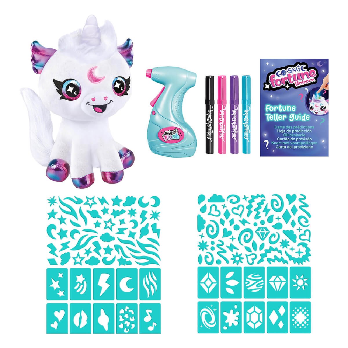 Airbrush Plush Kosmisk Enhjørning