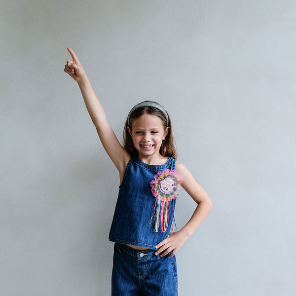 Mimi & Lula Badge, Diva Wow Dancing Queen