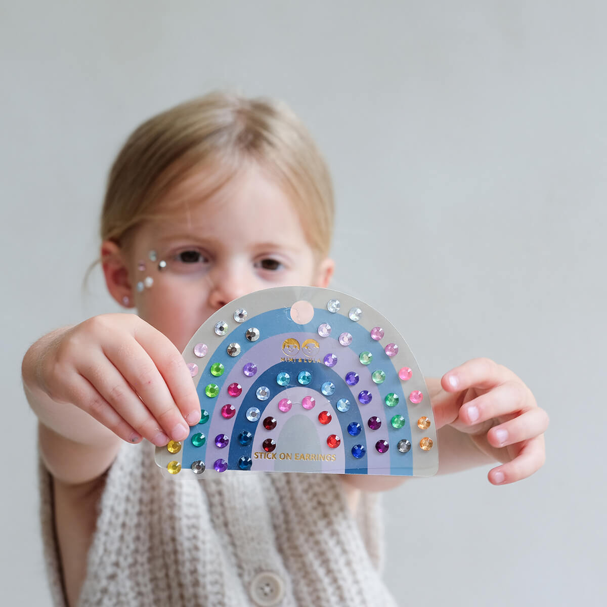 Mimi & Lula Ørestickers, 30 Par, Golden Gem Ear Rings