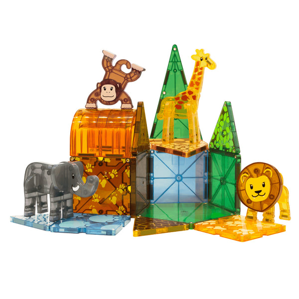 Magna-Tiles byggemagneter, Safaridyr