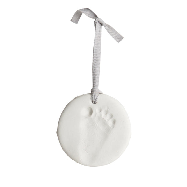 BAMBAM gipsaftryk til ophæng, Hvid