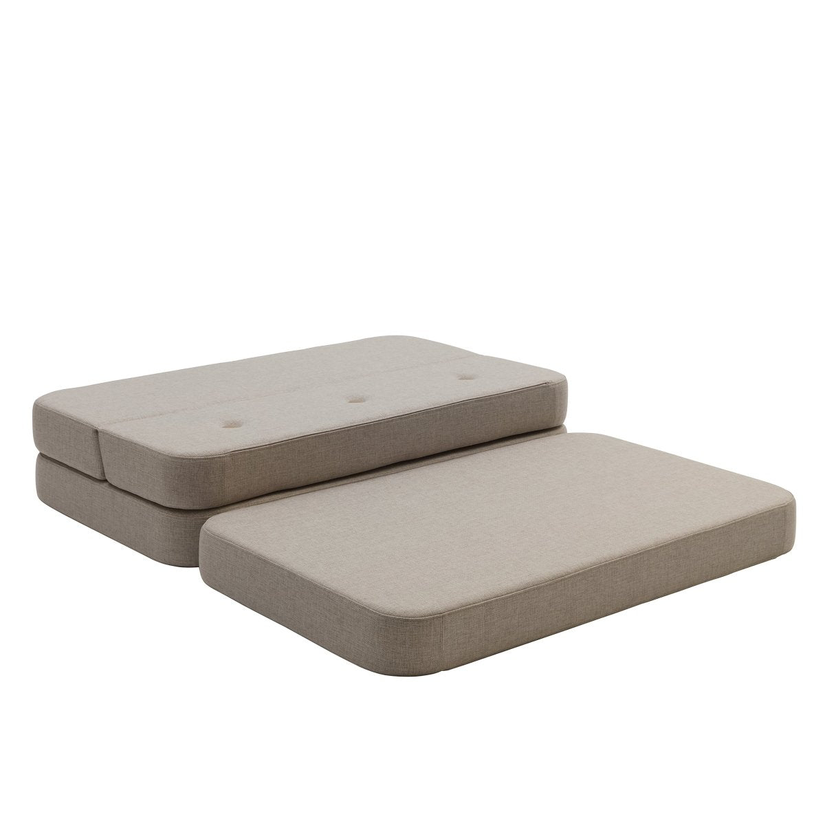 byKlipKlap 3 - fold sofa, 120 cm beige