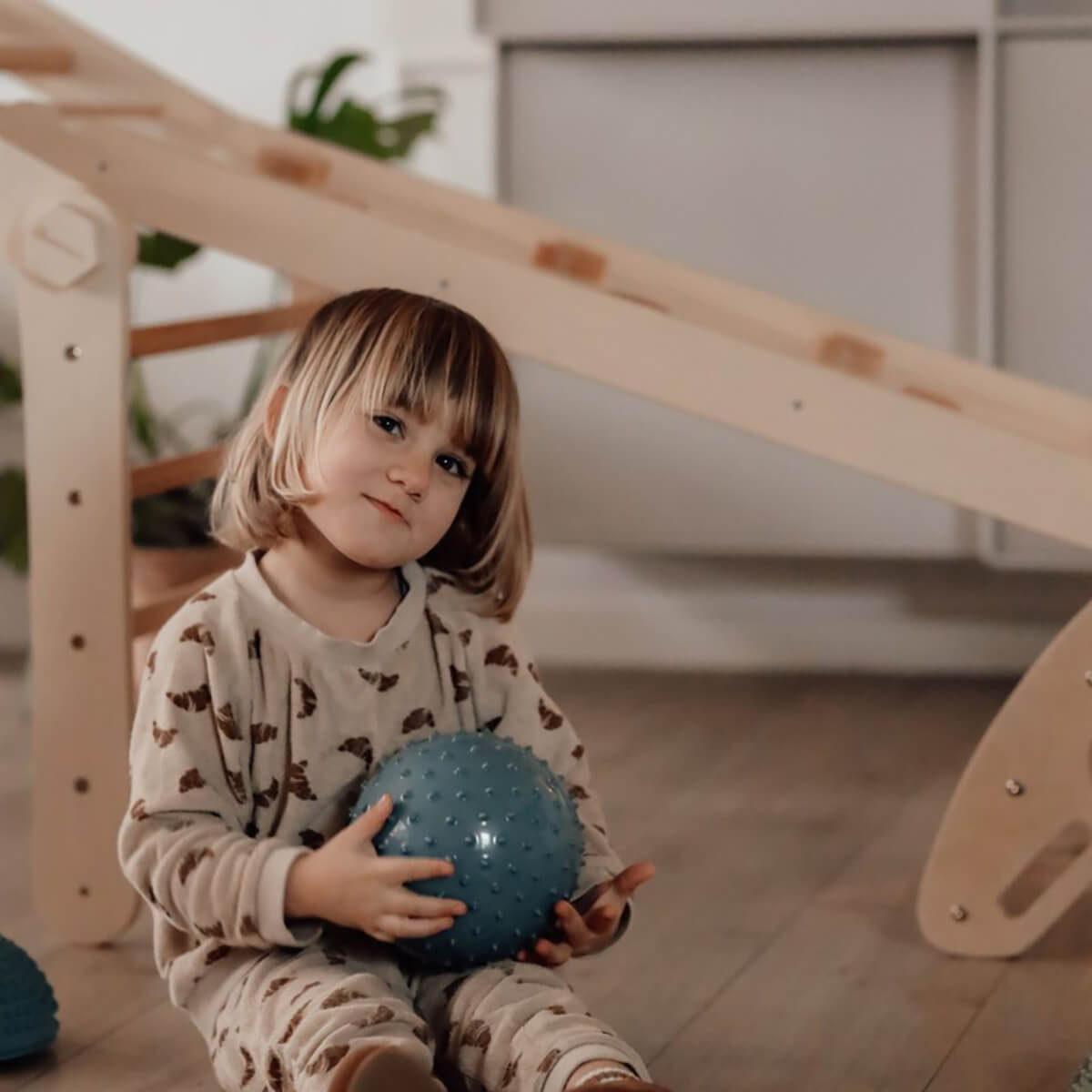 Find That Hippo 2 Sansebolde, Metallic Blue/Khaki