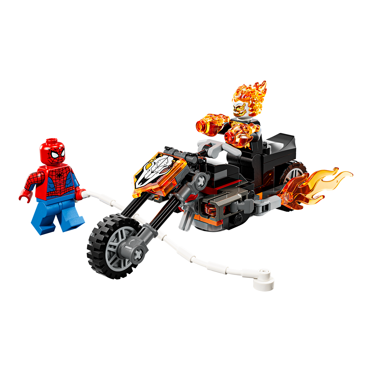 LEGO® MARVEL Spider - Man Mod Ghost Rider På Motorcykel