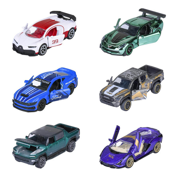 Majorette Showroom Deluxe Cars, asst