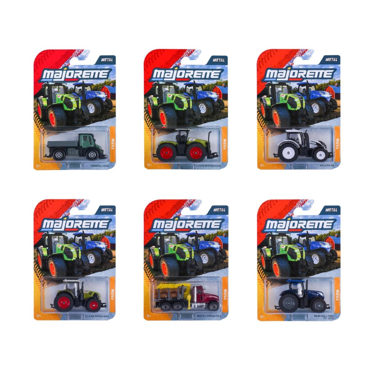 Majorette Farm Premium Vehicles, ass