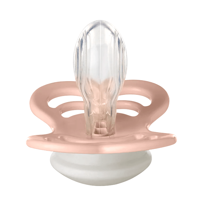 BIBS supreme silicone sut, str 2 - blush NIGHT