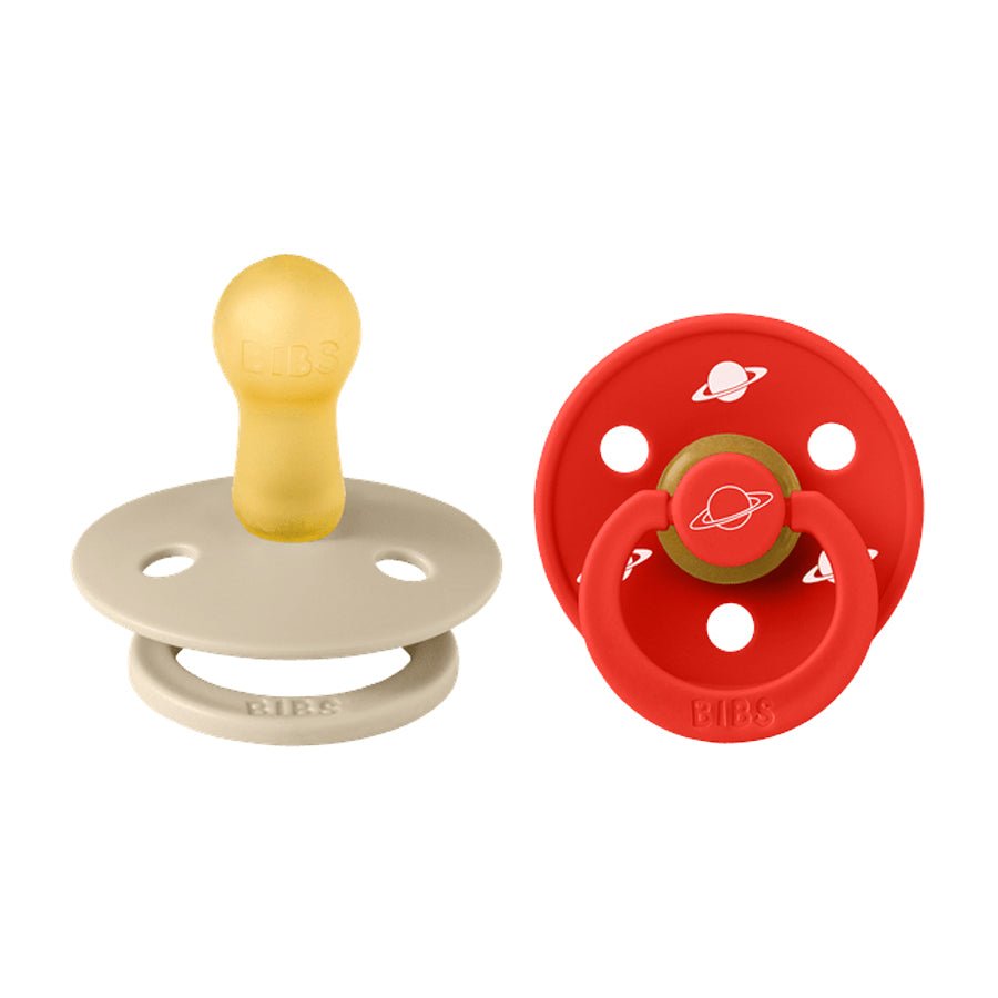 BIBS x Planet Nusa Rund Sut 2 - Pak, Str 2 - Vanilla Mix