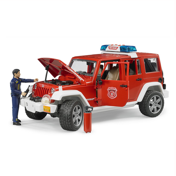 Bruder Jeep Wrangler Unlimited Rubicon Brandchefs bil
