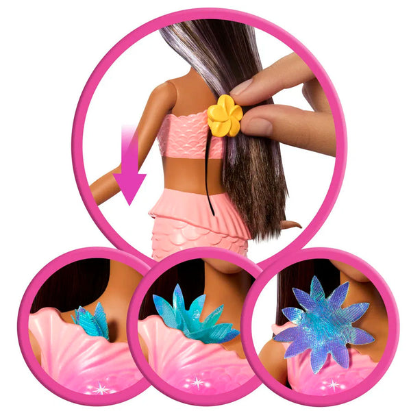 Barbie Blooming Magic Havfruedukke, Pink