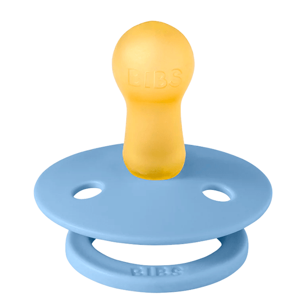 Bibs rund sut, str 2 - sky blue