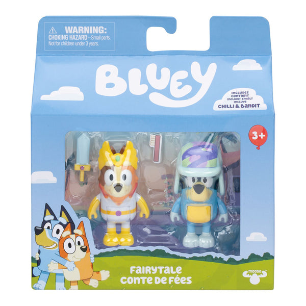 Bluey 2-pak figurer, eventyr