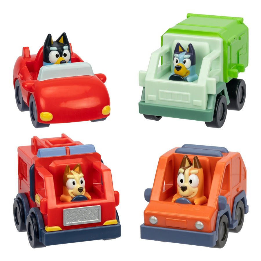 Bluey mini racers, brandbil