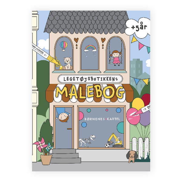 Legetøjsbutikkens malebog