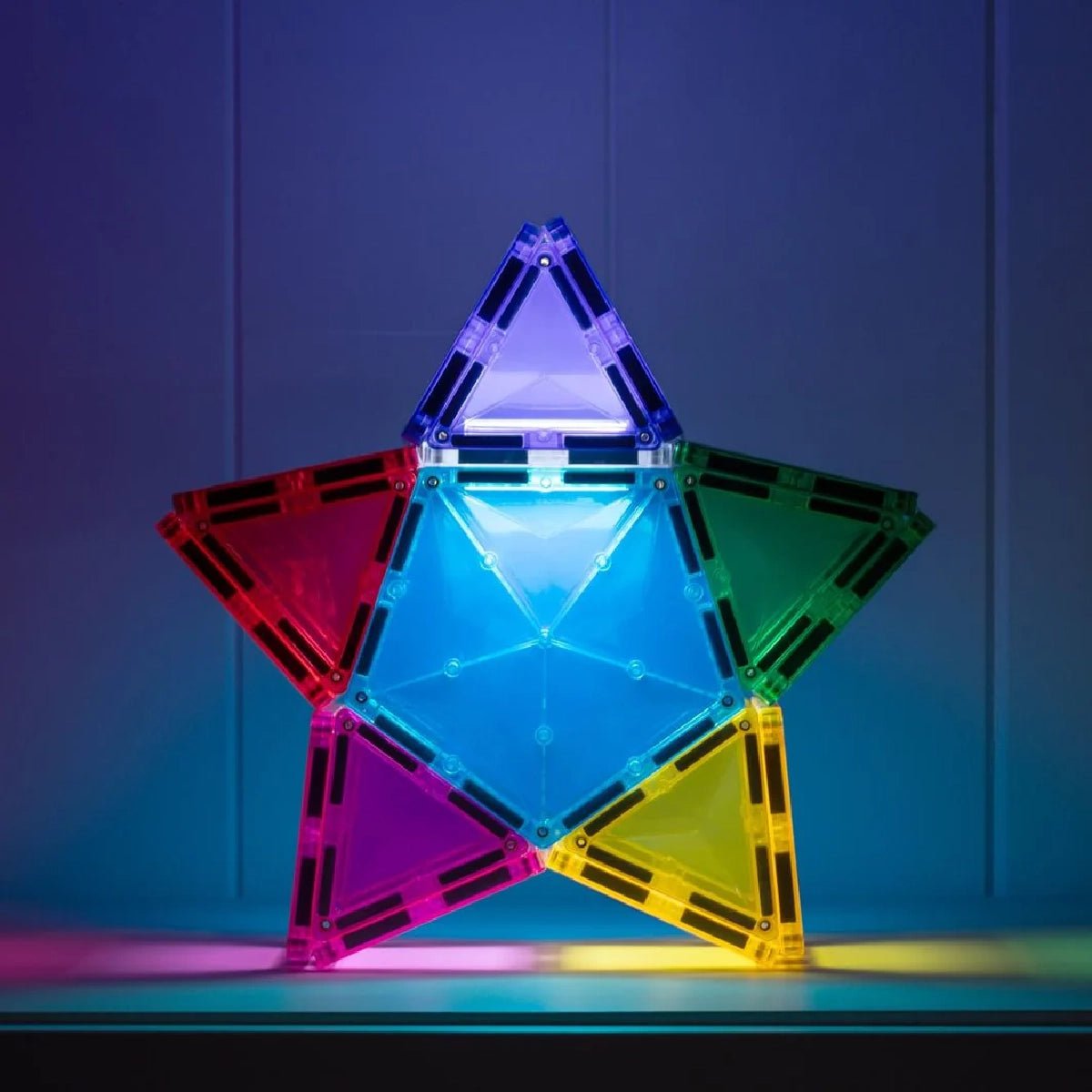 Connetix Light Star Pakke, Magnetsæt 28 Dele