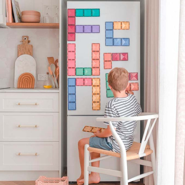 Connetix Pastel rectangle - 24 dele