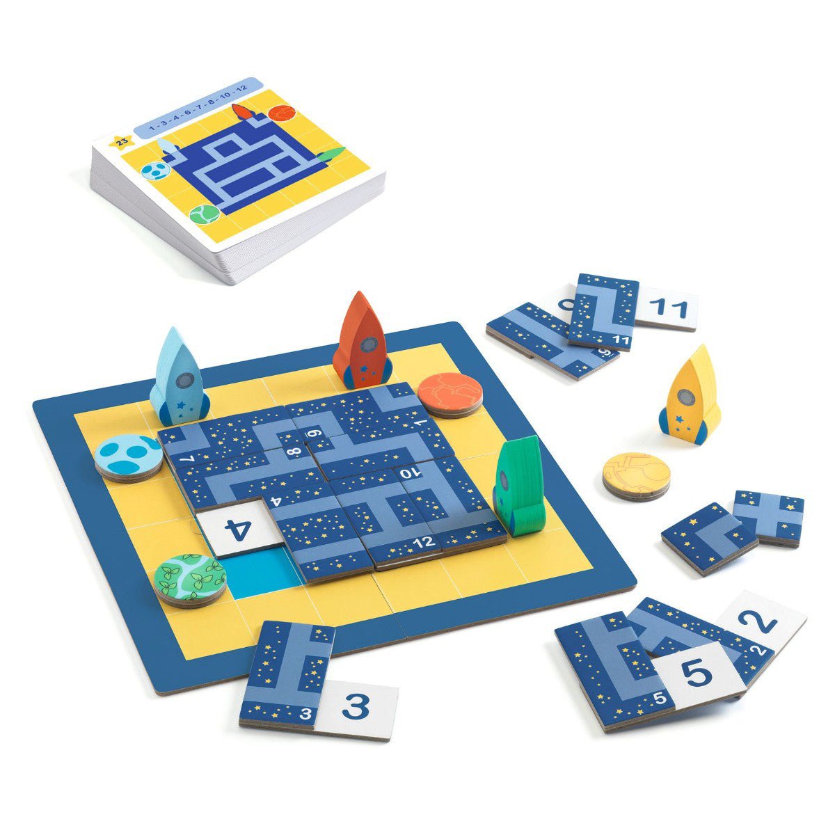 Djeco Sologic, rocket track