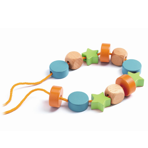 Djeco store træperler, Filacolor