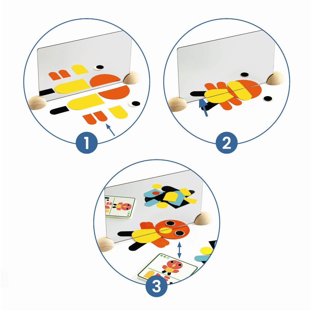 Ze Mirror Byg Spejlbilleder med Dyr