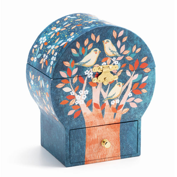 Djeco smykkeskrin med musik, Poetisk træ