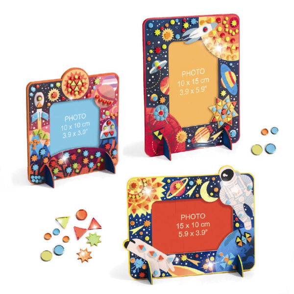 DIY Æske med Mosaik Billedrammer Space