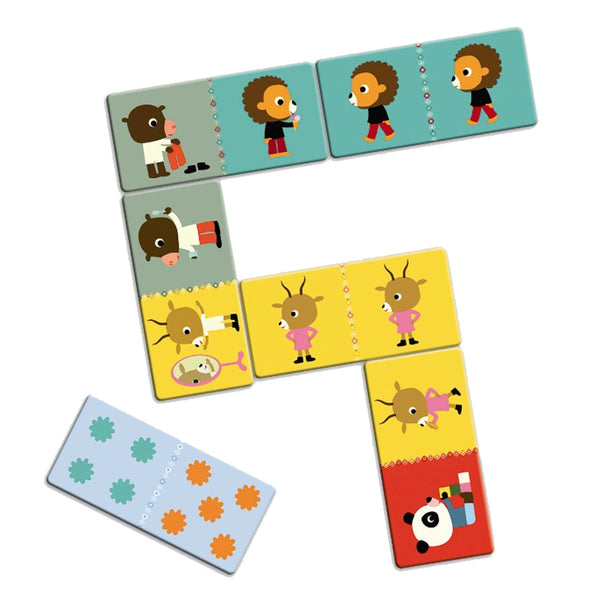 Djeco spil, kæmpe domino