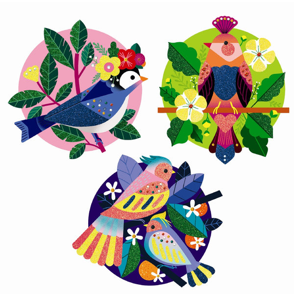 Djeco kreativ æske, Glitterkort - Paradis