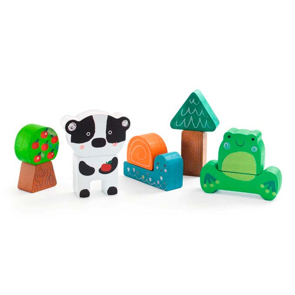 Djeco Relief puzzle, Puzz & match,happy