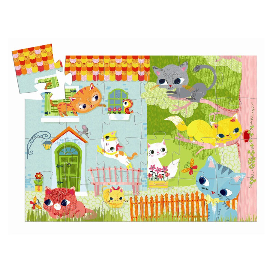 02_Djeco Silhuet Puslespil, Kat - 24 Brikker 1.jpg