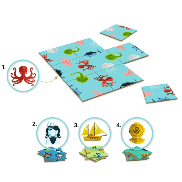 Sologic Impossiblo Ocean Logikspil