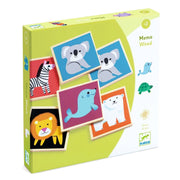 Vendespil i Træ med Vilde Dyr