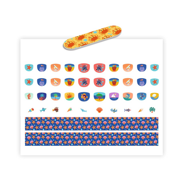 Djeco neglestickers, middelhavet