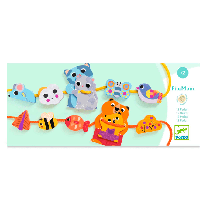 FilaMum Tidlig Læring med Træperler