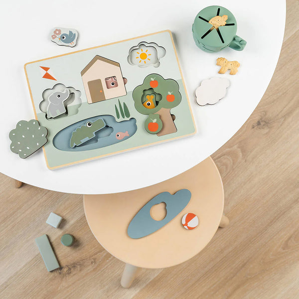 Done by Deer, lag-på-lag puslespil