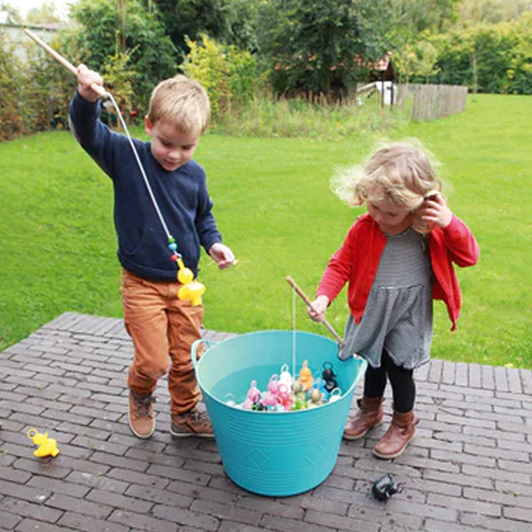 Fiskespil, regnbuefarver