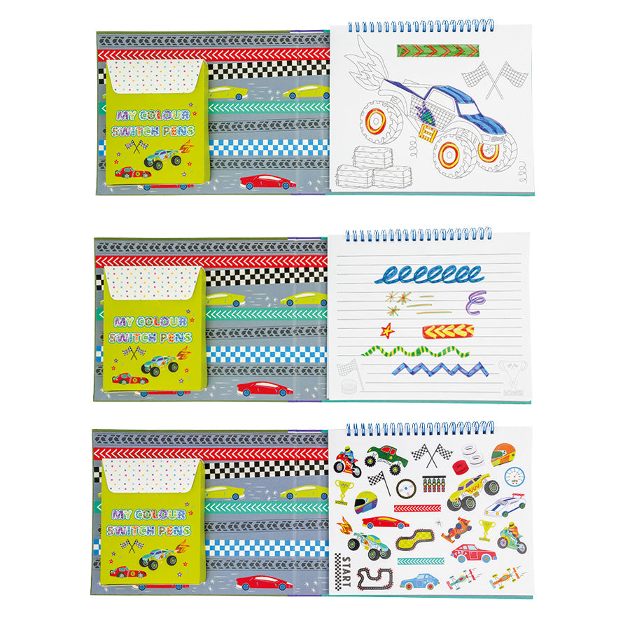 02_Floss & Rock magisk malebog, cars 1.jpg