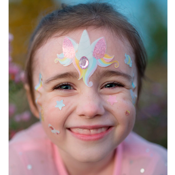 Great Pretenders ansigts stickers, enhjørning