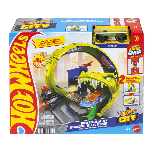 Hot Wheels city snake, strike attack