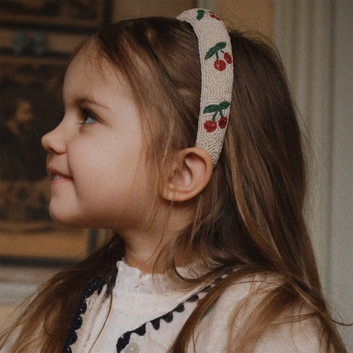 Konges Sløjd Perle Hårbånd, Cherry