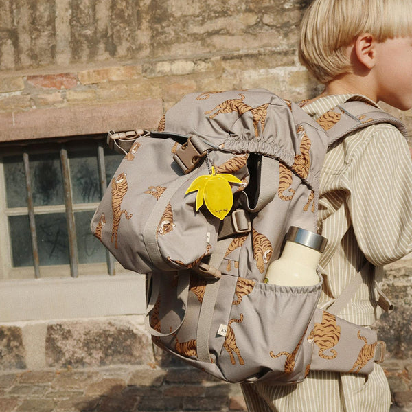 Konges Sløjd Clover skoletaske, tiger oak