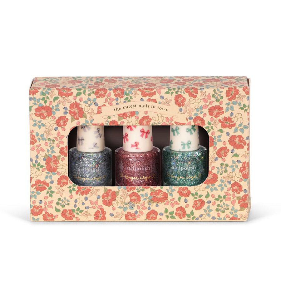 Konges Sløjd Twinkle neglelak, 3 - pak