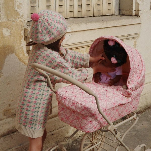 Konges Sløjd dukkevogn, Lacy pink