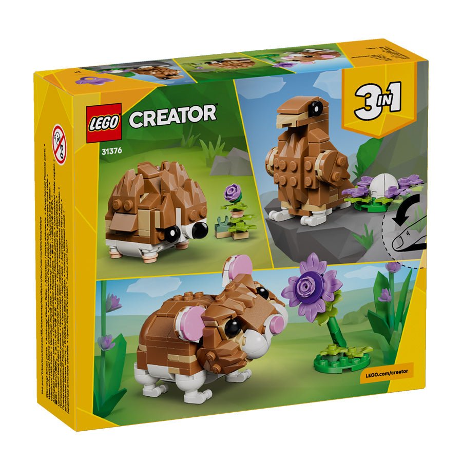 LEGO® CREATOR Sød Hamster Med Blomst